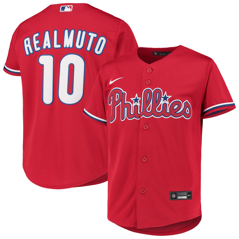Youth Philadelphia Phillies J.T. Realmuto Alternate Player Jersey - Red